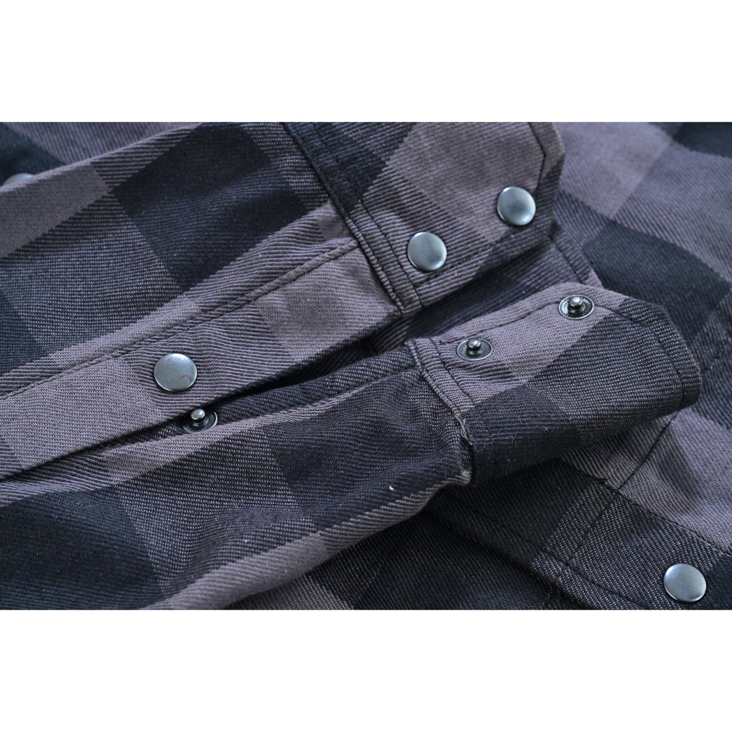 LVAD Men’s Flannel Shirt Gray & Black LVAD Gear