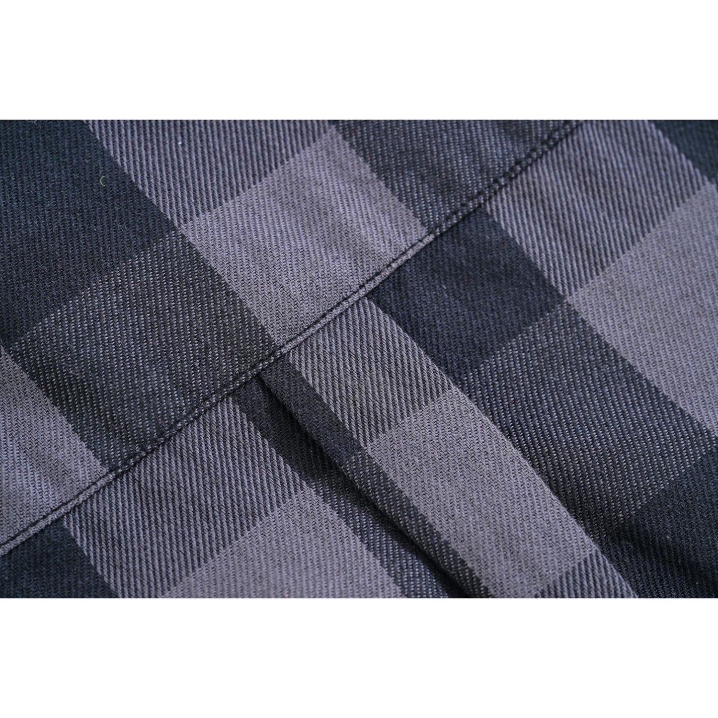 LVAD Men’s Flannel Shirt Gray & Black LVAD Gear