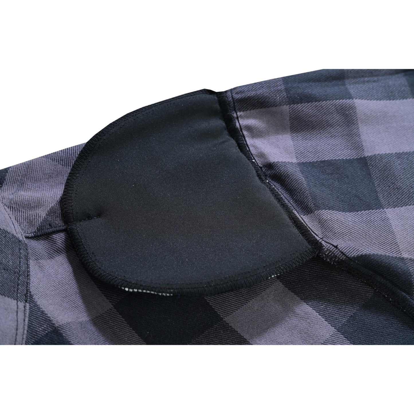 LVAD Men’s Flannel Shirt Gray & Black LVAD Gear
