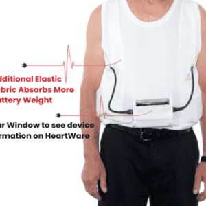 LVAD Men Tank Top for HeartWare White LVAD Gear
