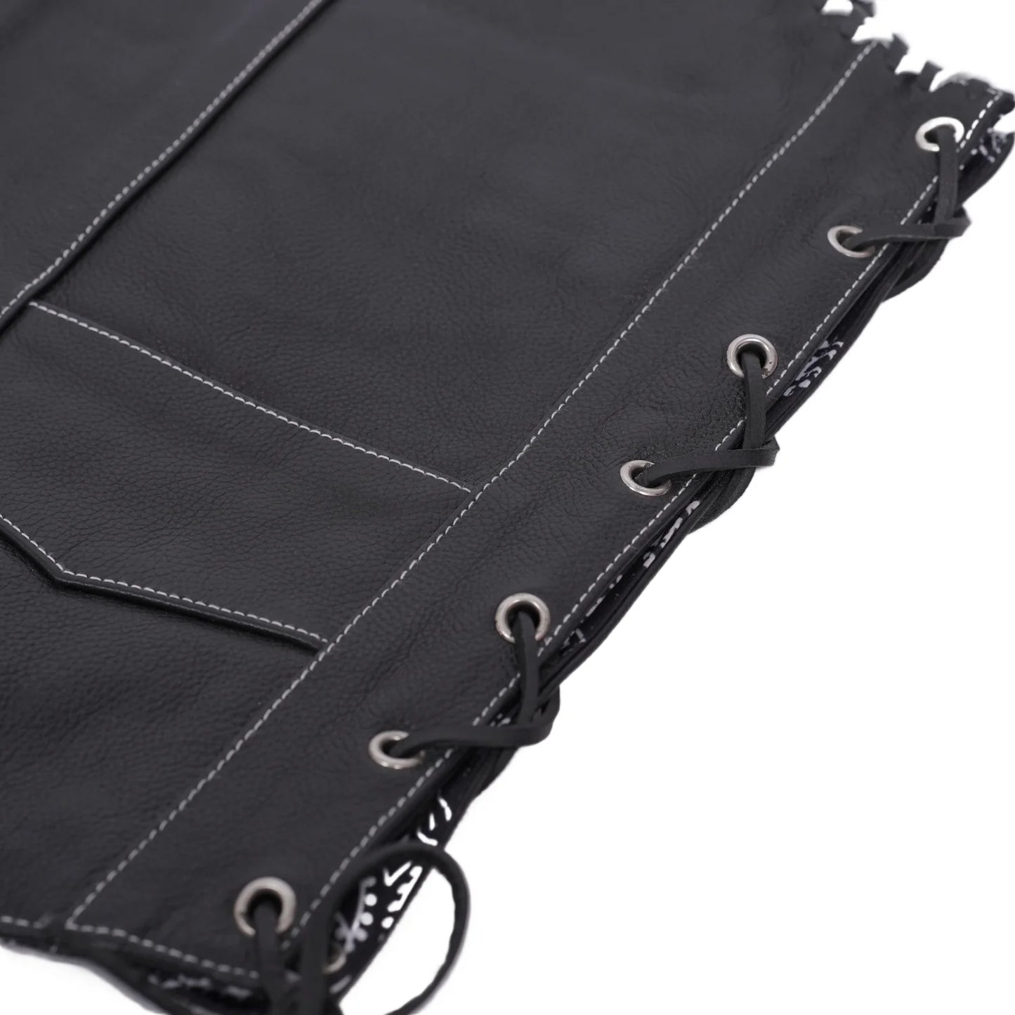 Midnight Thread – Men’s Leather Vest