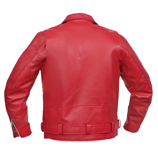 Reaper – Men’s Faux Leather Motorcycle Jacket