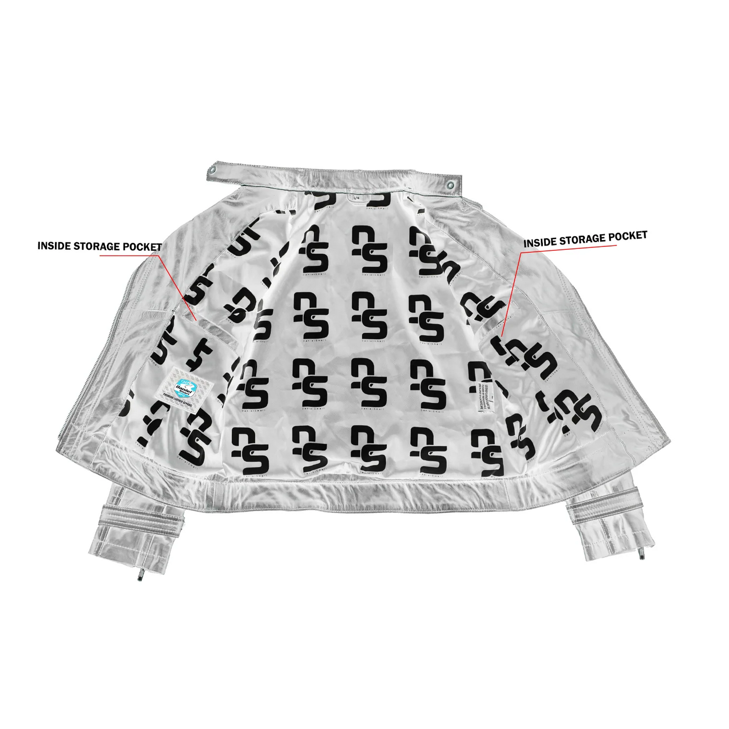 Riot Rose Women’s Leather Motorcycle Jacket