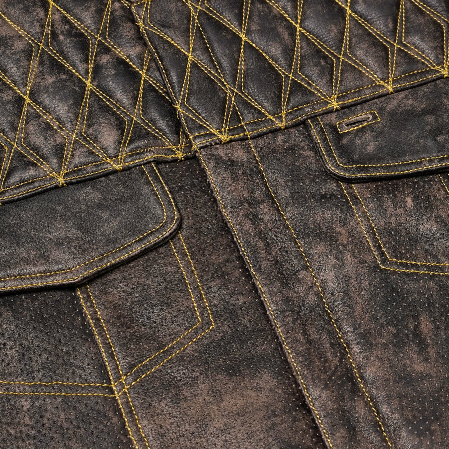 Rust Rider – Men’s Leather Vest