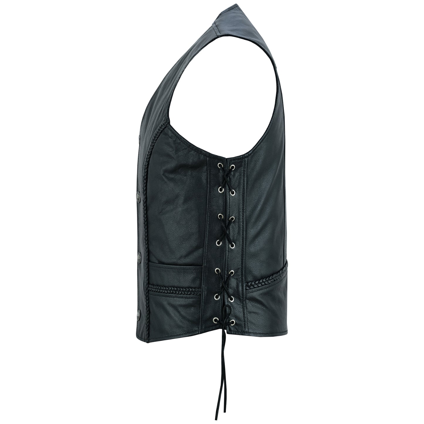 Forge - Men's Motorcycle Leather Vest