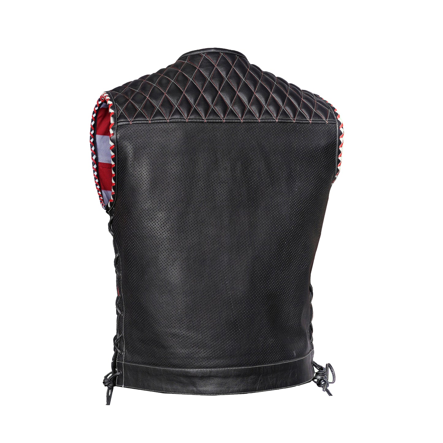 Star Shield - Men's Leather Vest
