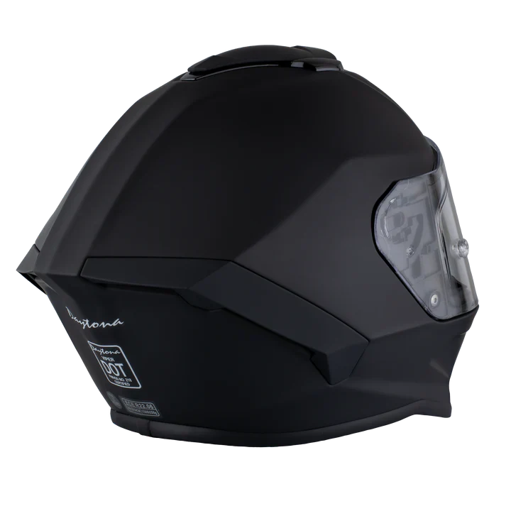 D.O.T. & ECE DAYTONA VIPER- DULL BLACK