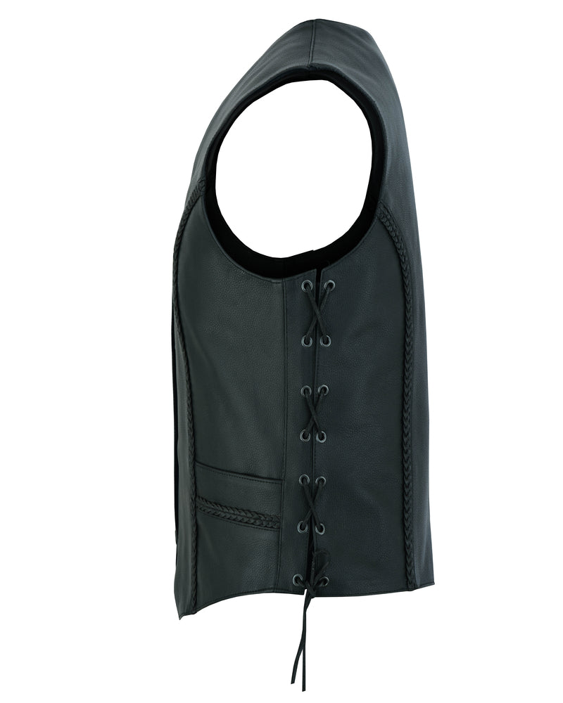 Miles Queen Women's Leather Motorcycle Vest