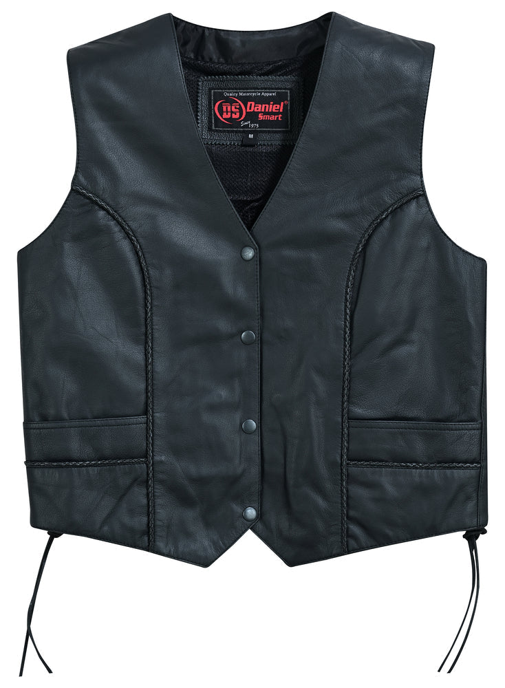 DS223 Women's Ultra-Thin Braided Vest