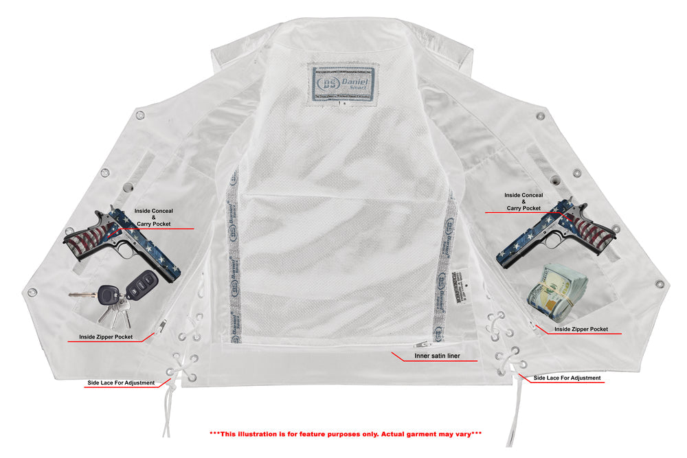 DS201 Women's 6 Pocket Utility Vest