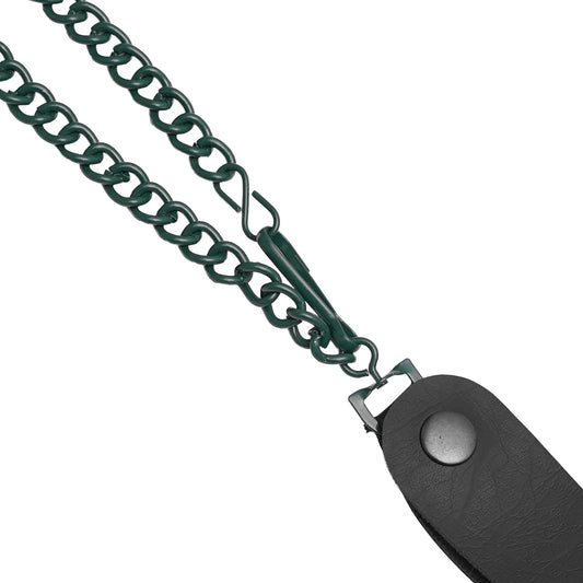 Dark Teal Heavy-Duty Wallet Chain with Snap-On Belt Loop - 13 Inch