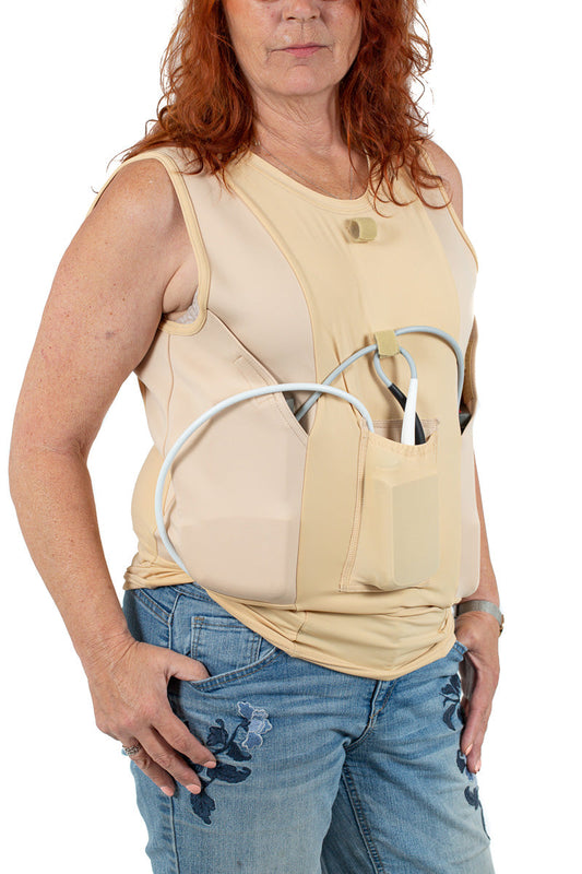 LVAD Women Tank Top for HeartMate Nude 4XL LVAD Gear