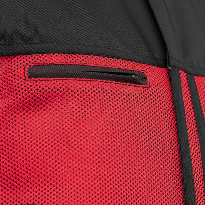 Red Flame - Low Cut Summer Spark Men's Mesh Vest