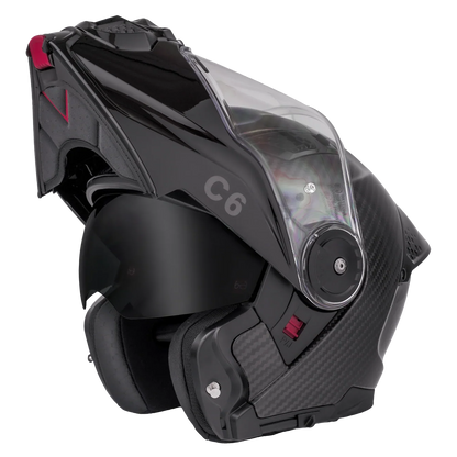 M2-G D.O.T. & ECE Daytona C6- Grey Carbon Fiber