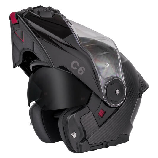 D.O.T. & ECE Daytona C6- Grey Carbon Fiber