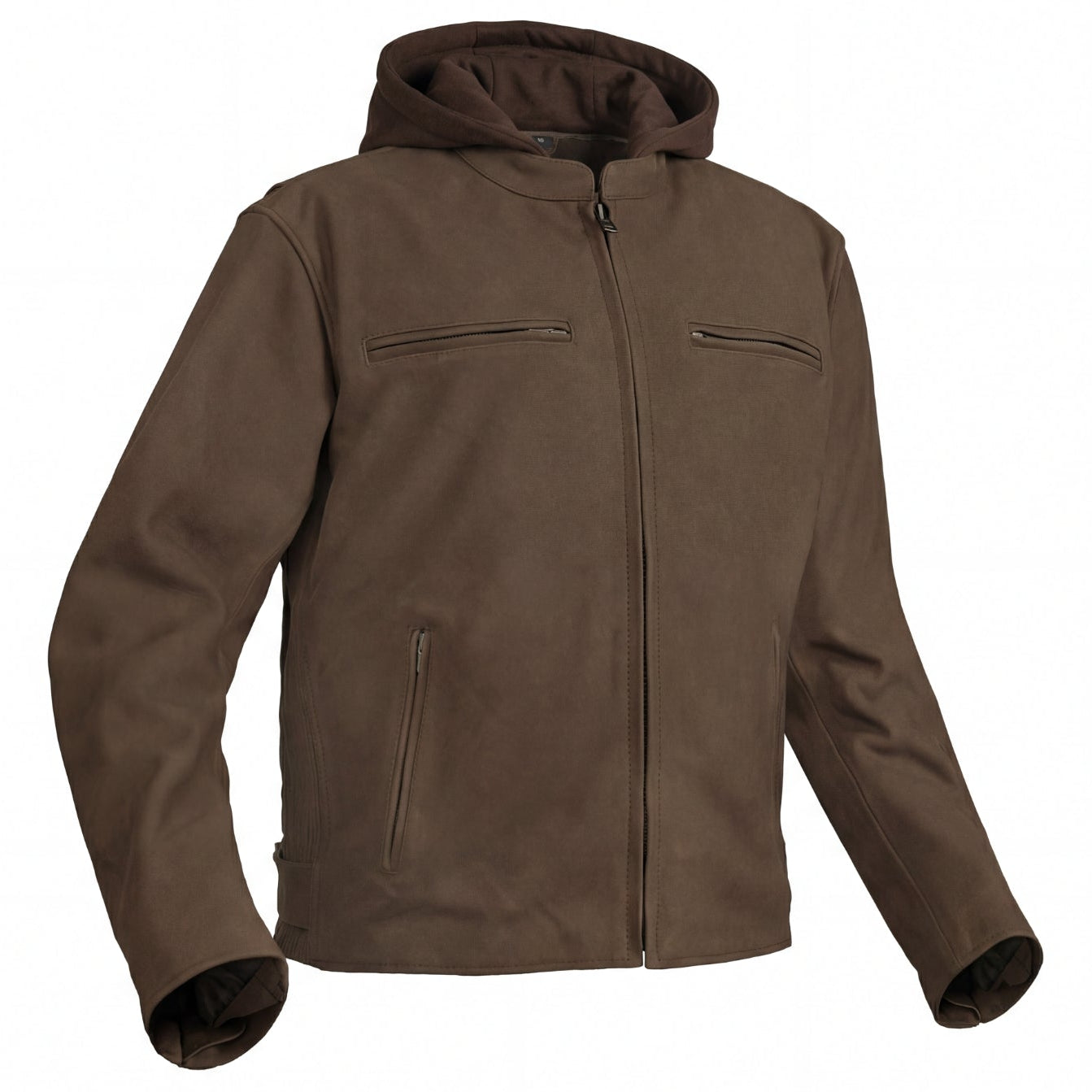 Brunt – Men’s Suede Leather Motorcycle Jacket