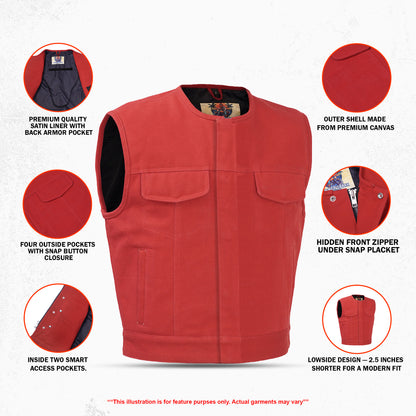 Lava Racer - Men's Low Cut Canvas Vest