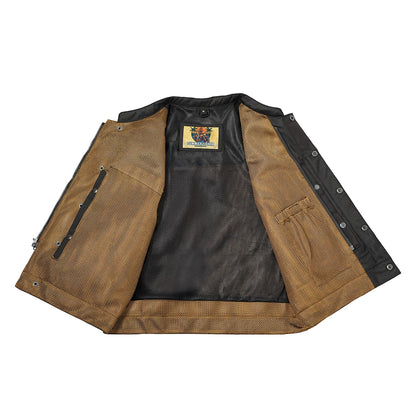 Olive Soul - Lowcut Summer Spark Men's Mesh Vest