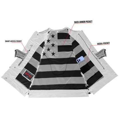 Star Shield - Men's Leather Vest