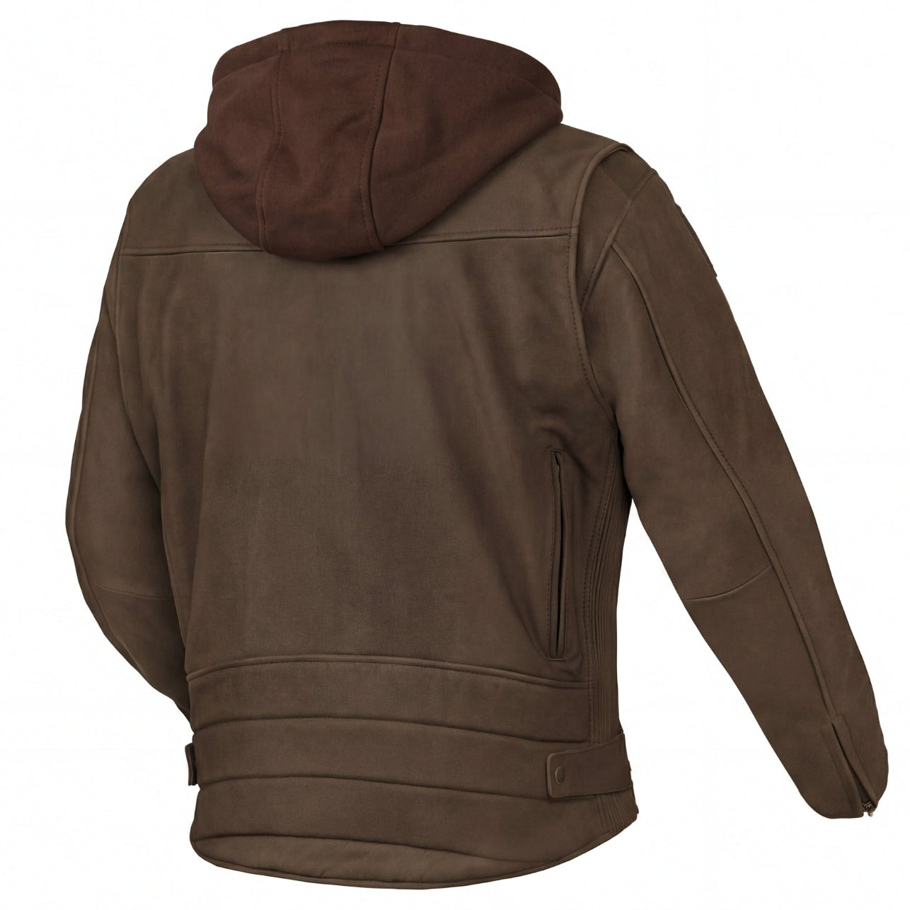 Brunt – Men’s Suede Leather Motorcycle Jacket