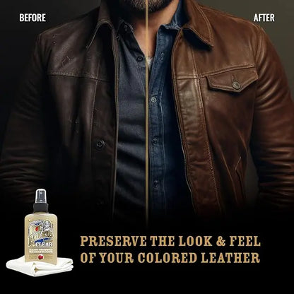 DOC BAILEY'S LEATHER CLEAR, CLEAN, CONDITION & WATERPROOF ALL LEATHER COLORS