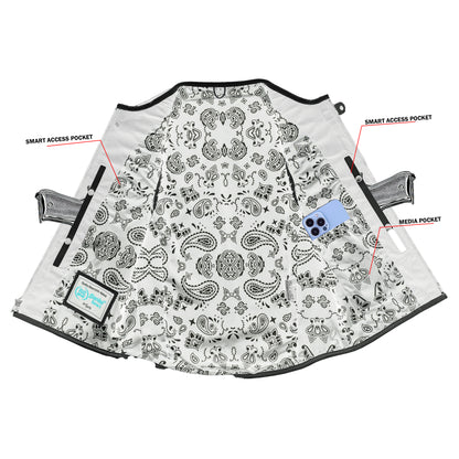 Blackline Men's Leather Motorcycle