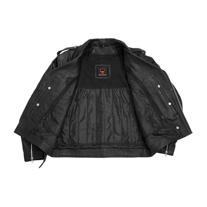 Horizon Men's Leather Motorcycle Jacket