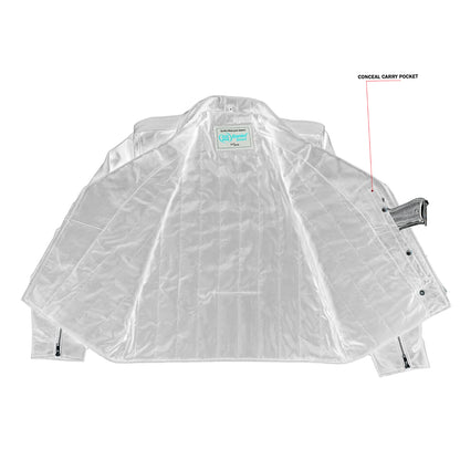 DS710 Economy Motorcycle Classic Biker Leather Jacket - Plain Sides