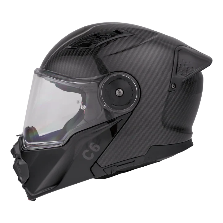 M2-G D.O.T. & ECE Daytona C6- Grey Carbon Fiber