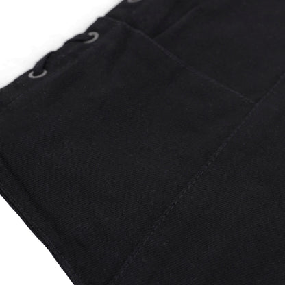 DM952 Women's Denim Classic Side Lace Vest