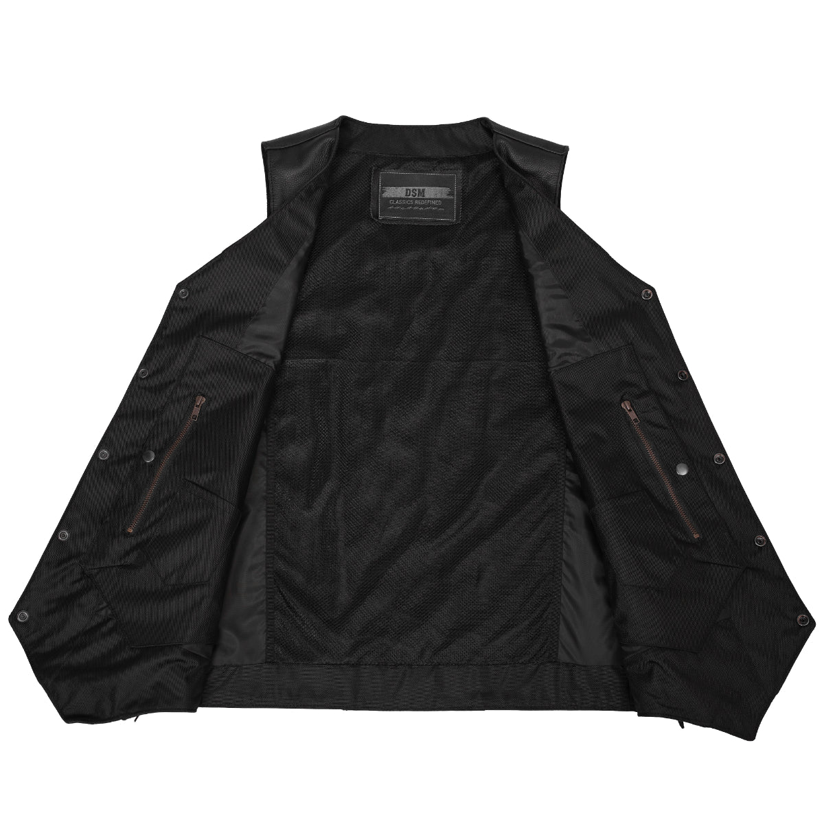 DS144TALL Men's Ten Pocket Utility Vest - TALL