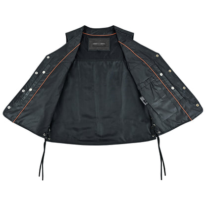 Forge - Men's Motorcycle Leather Vest