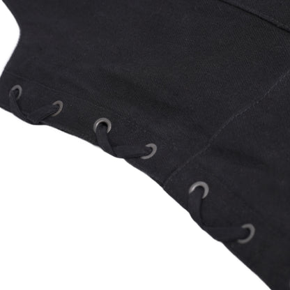 DM952 Women's Denim Classic Side Lace Vest