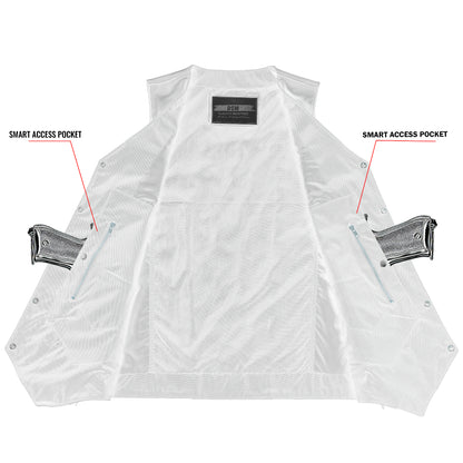 DS144TALL Men's Ten Pocket Utility Vest - TALL
