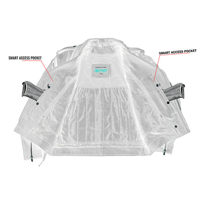 DS732 Men's Premium Classic Plain Side Police Style Jacket