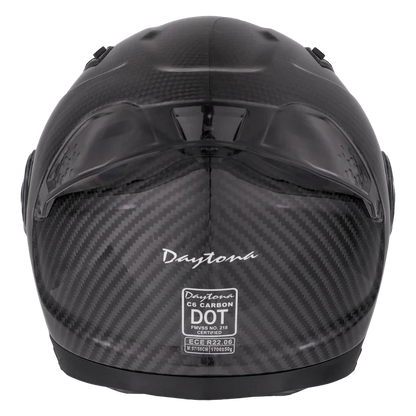M2-G D.O.T. & ECE Daytona C6- Grey Carbon Fiber