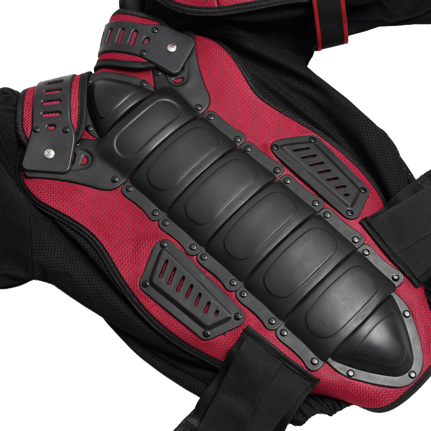 Motorcycle Full Body Armor - CE-2 Level - Red