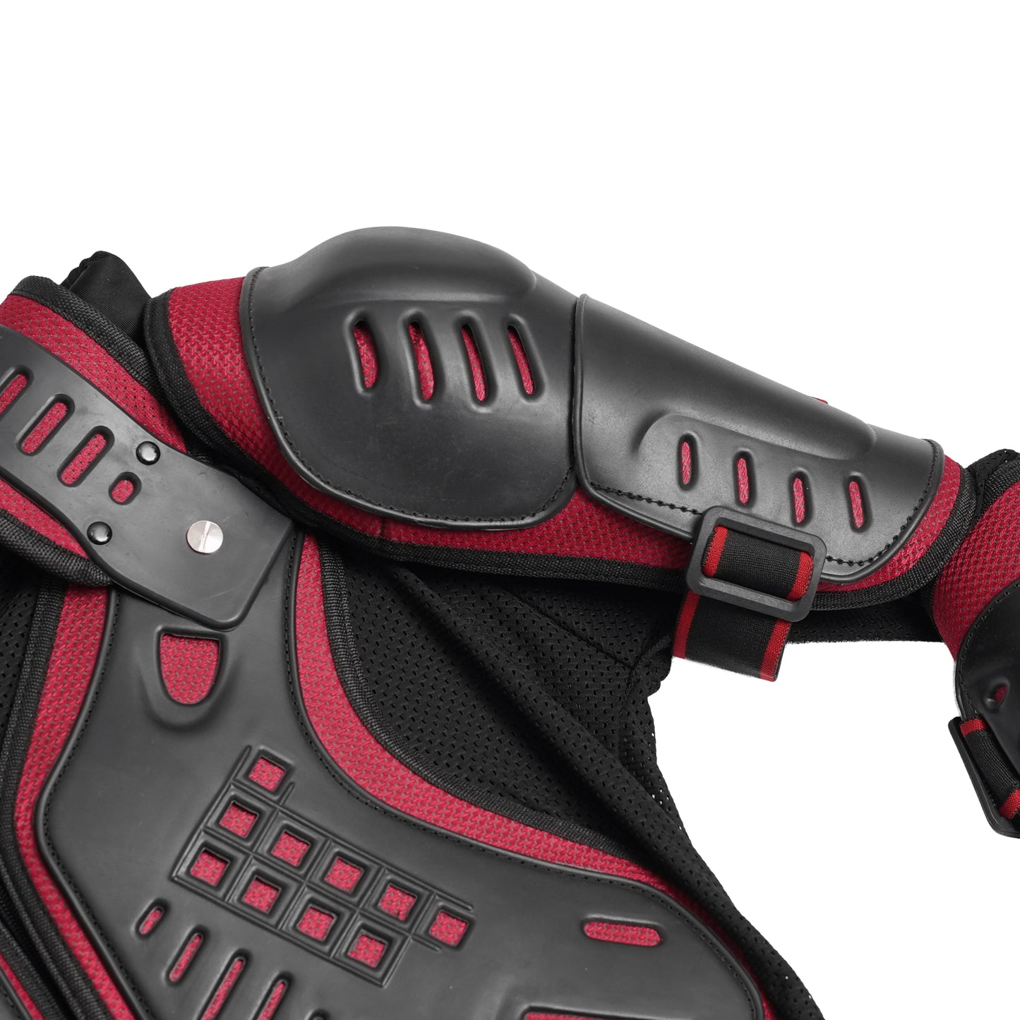 Motorcycle Full Body Armor - CE-2 Level - Red