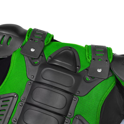 Motorcycle Full Body Armor - CE-2 Level - Green