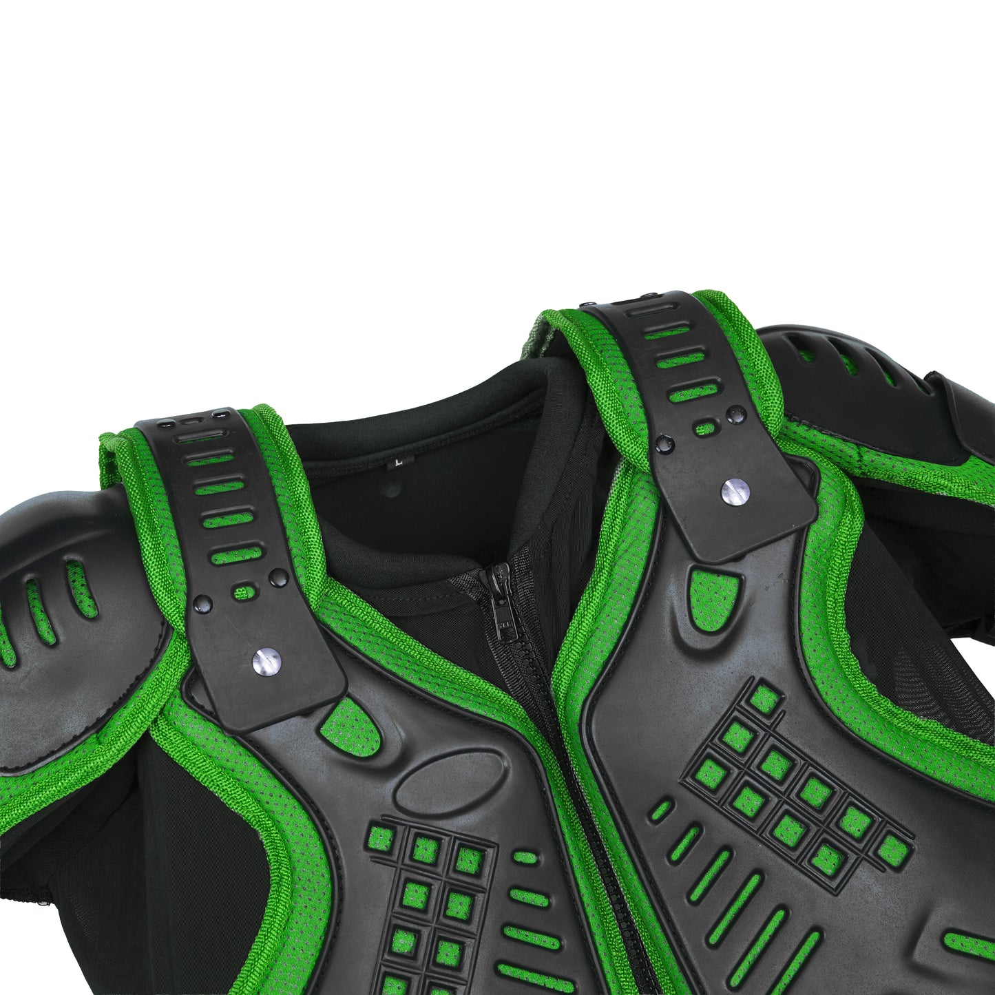 Motorcycle Full Body Armor - CE-2 Level - Green
