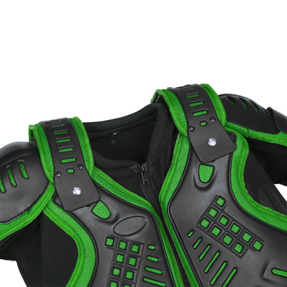Motorcycle Full Body Armor - CE-2 Level - Green