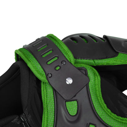 Motorcycle Full Body Armor - CE-2 Level - Green