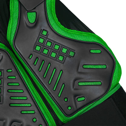 Motorcycle Full Body Armor - CE-2 Level - Green
