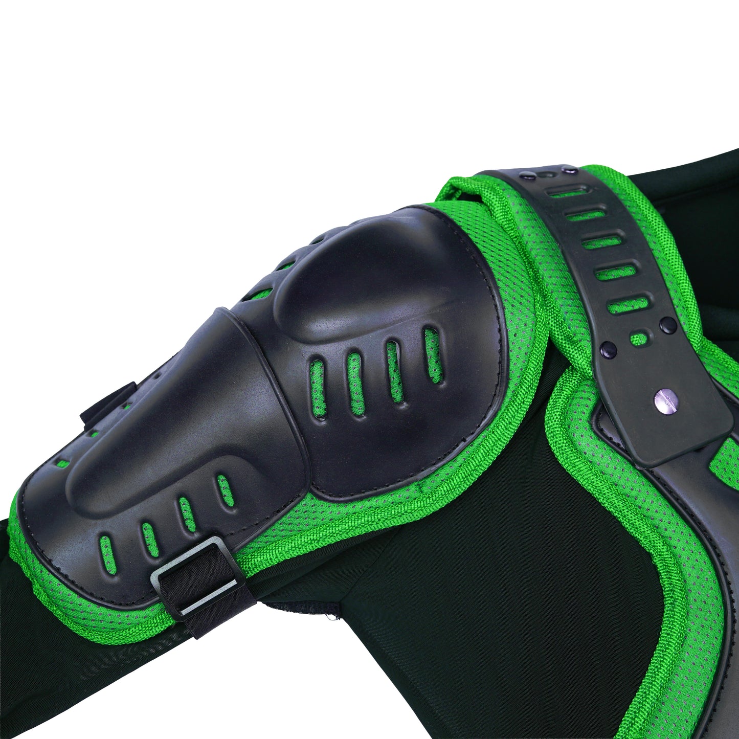 Motorcycle Full Body Armor - CE-2 Level - Green