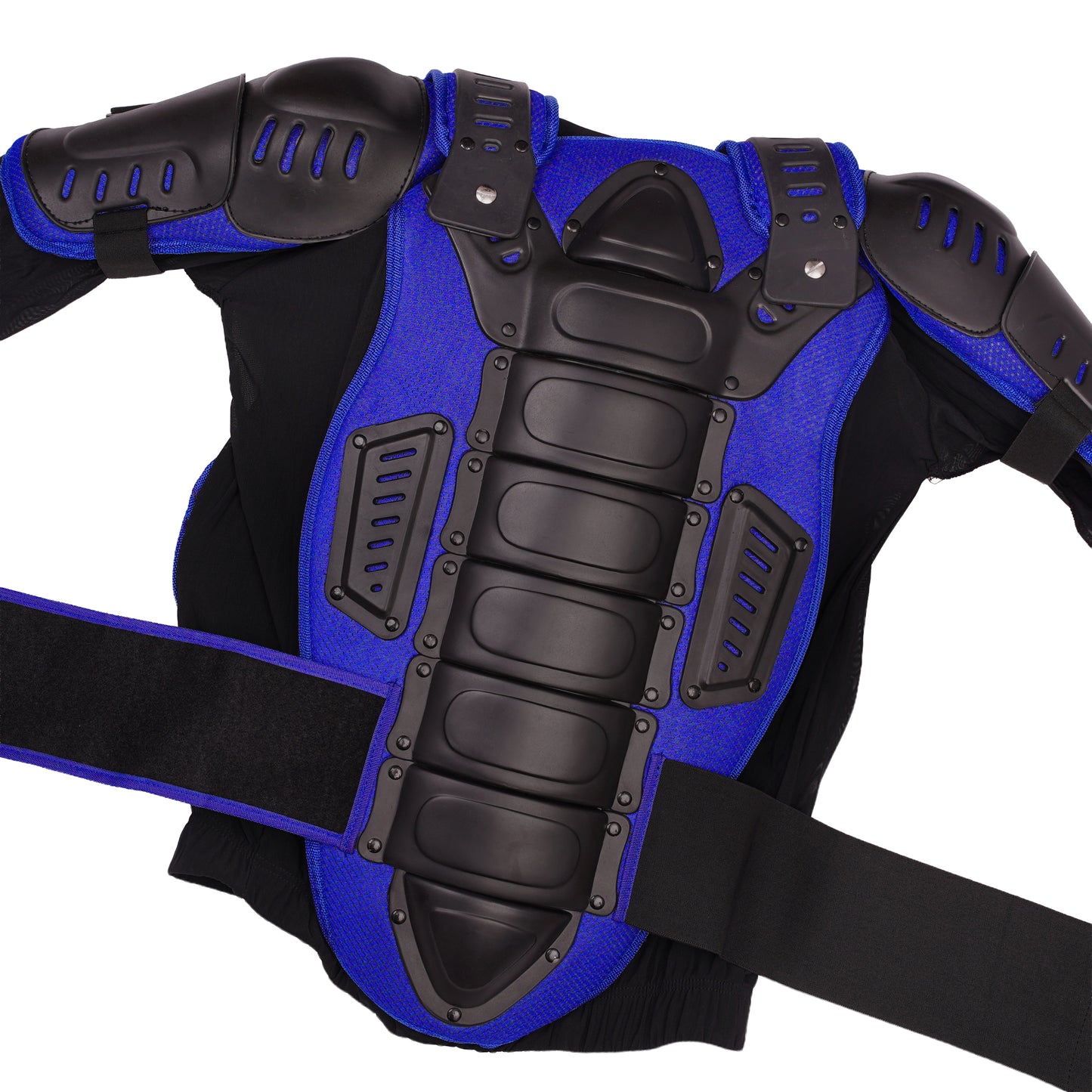 Motorcycle Full Body Armor - CE-2 Level - Blue