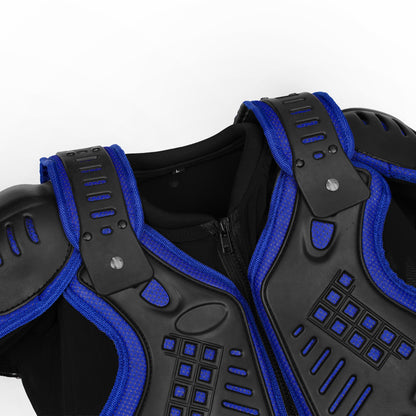 Motorcycle Full Body Armor - CE-2 Level - Blue