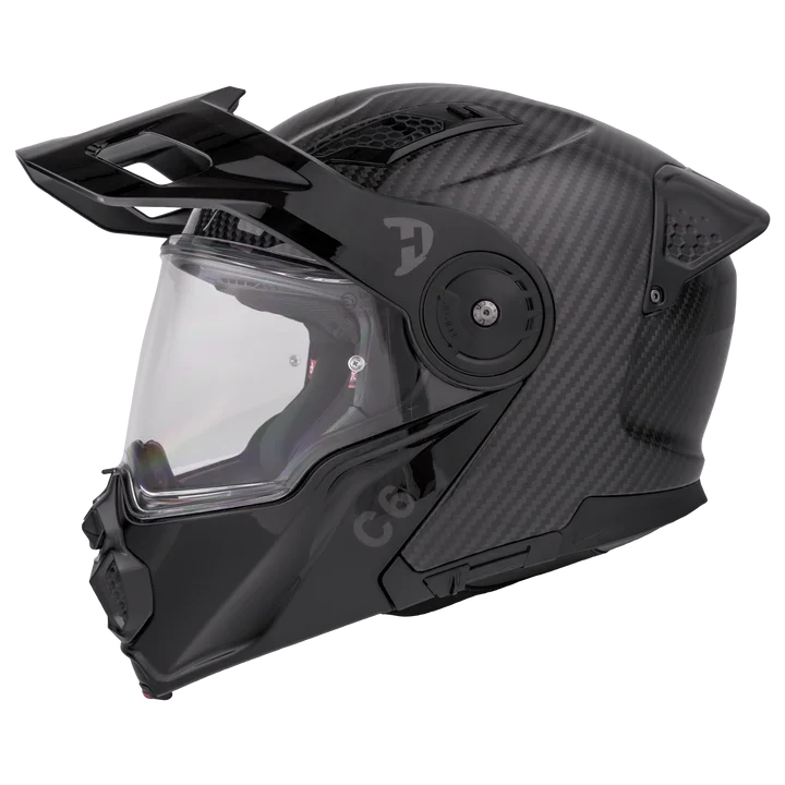 M2-G D.O.T. & ECE Daytona C6- Grey Carbon Fiber