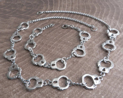 Handcuff Necklace Mini Cuffs