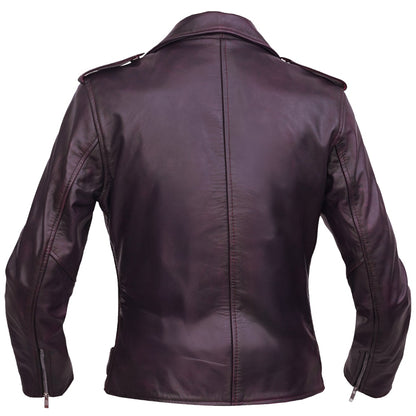 Amora – Women’s Leather Motorcycle Jacket