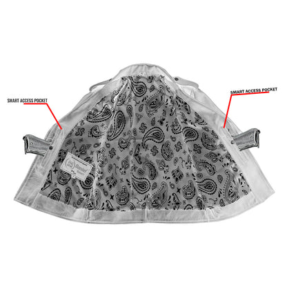 Amora – Women’s Leather Motorcycle Jacket